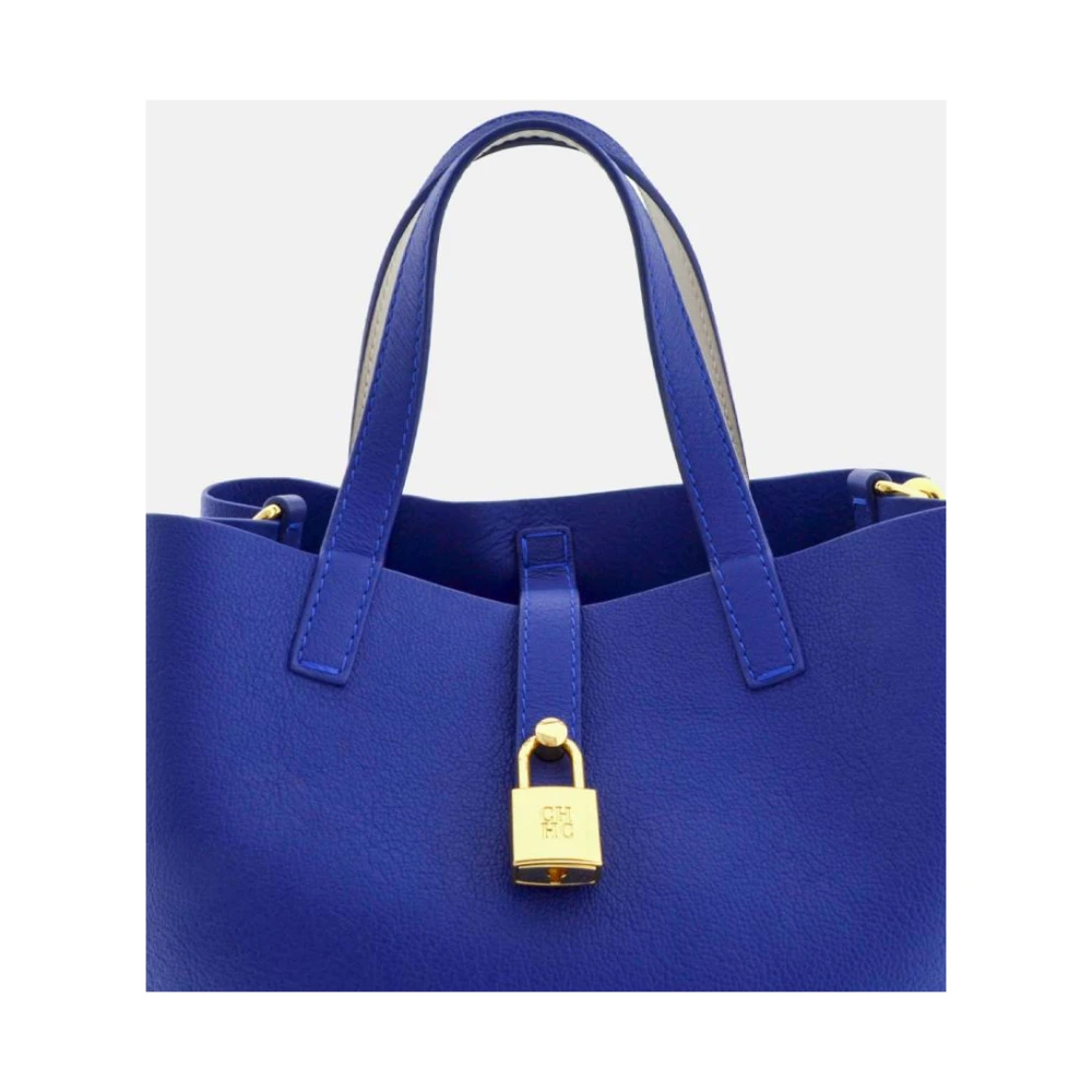 Carolina Herrera Gesloten XS Blauwe Matryoshka Tas Blue Dames