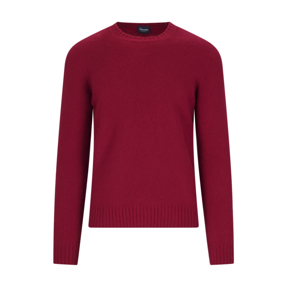 Drumohr Rode Sweaters voor Heren Red Heren