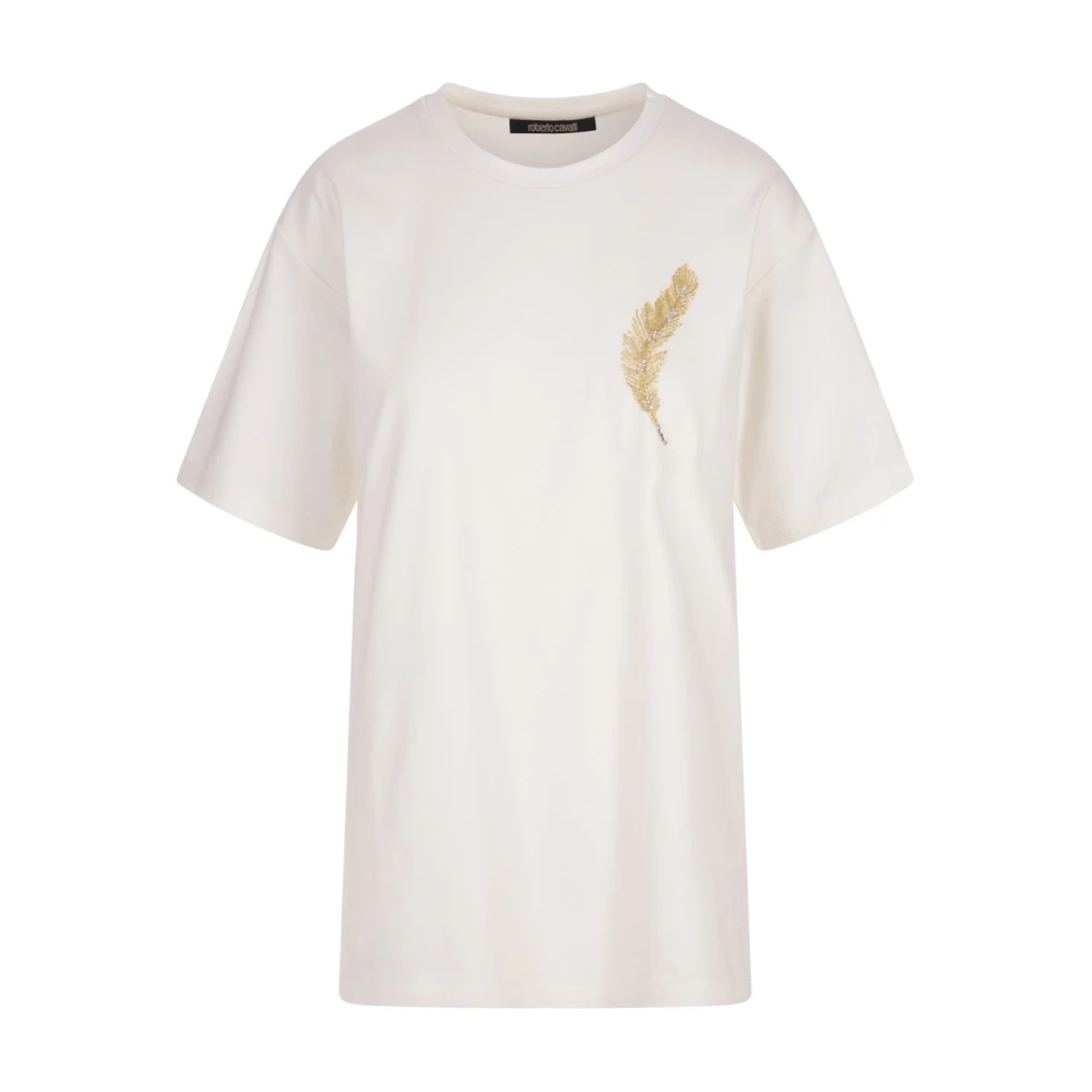 Roberto Cavalli T-Shirts White Dames