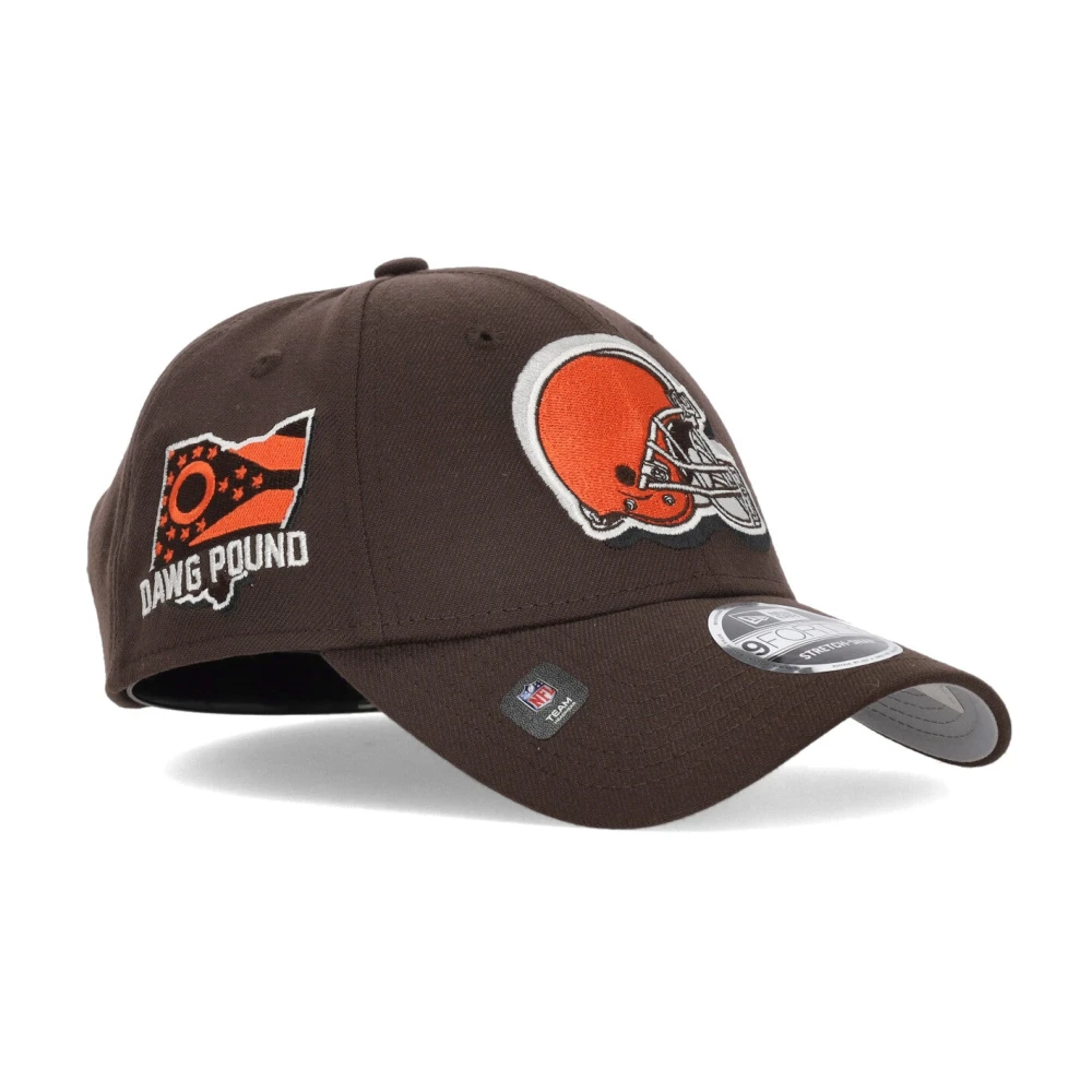 new era Gebogen Visor Hat NFL Draft Cleveland Browns Multicolor Heren