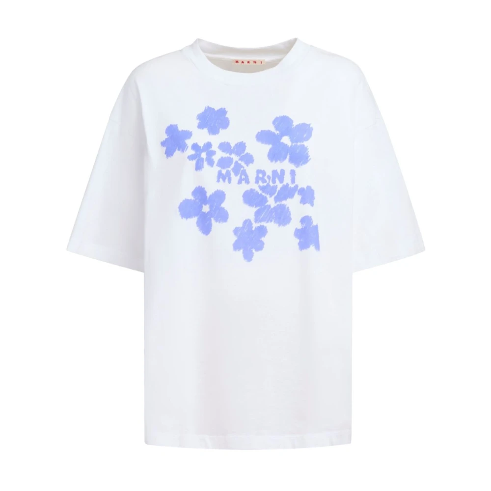 Marni - Tops > T-Shirts - White - Marni - Modalova