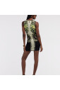 robe-en-tricot-imprime-citron-noir-femme