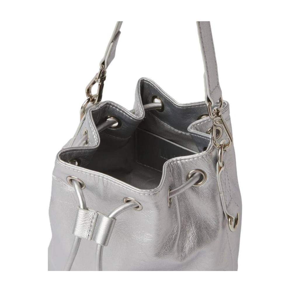 Msgm Polyurethaan Handtas Gray Dames
