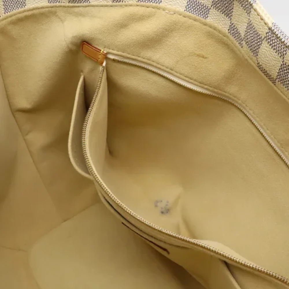 Louis Vuitton Vintage Pre-owned Canvas handbags Beige Dames