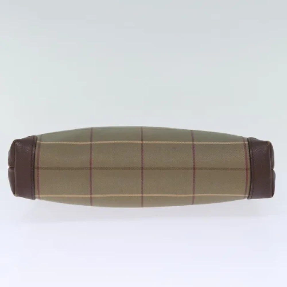 Burberry Vintage Pre-owned Canvas clutches Brown Dames
