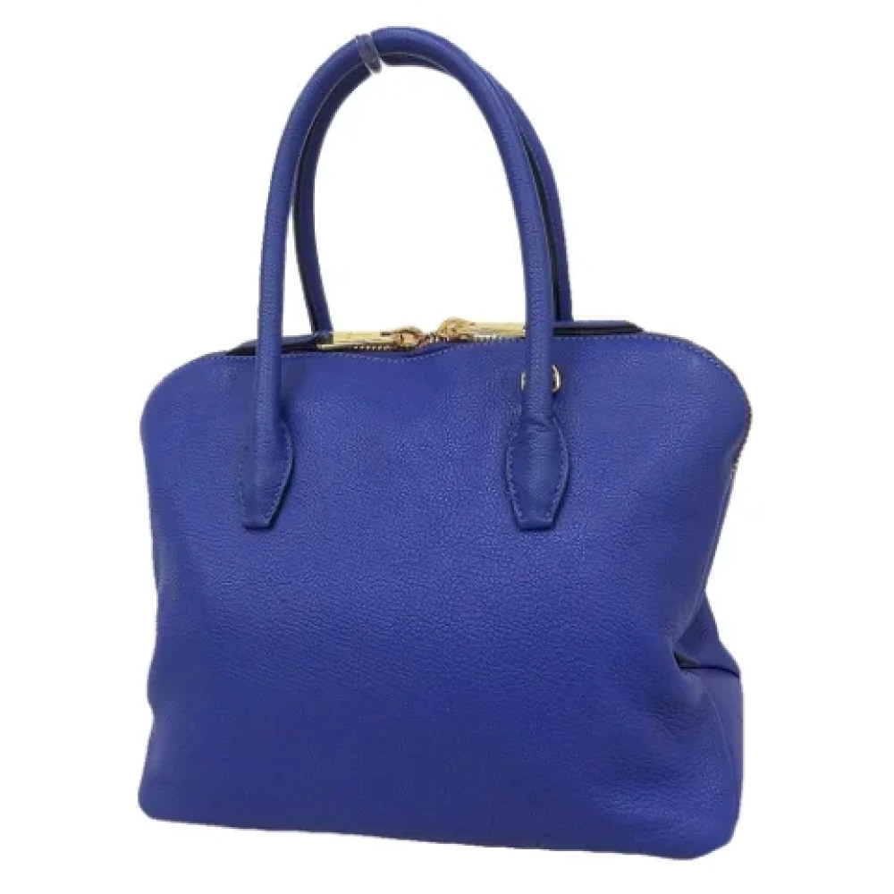Miu Pre-owned Fabric handbags Blue Dames