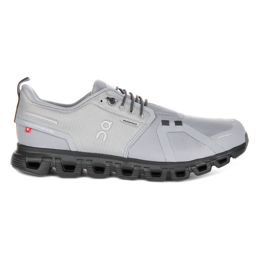 On Running Men's Gray Running Shoes, 8 Uk, Waterproof Cloud 6 Grey Shoes