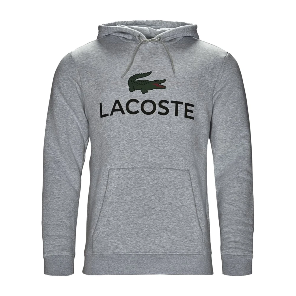 Lacoste Hoodie Grijs Regular Fit Gray Heren