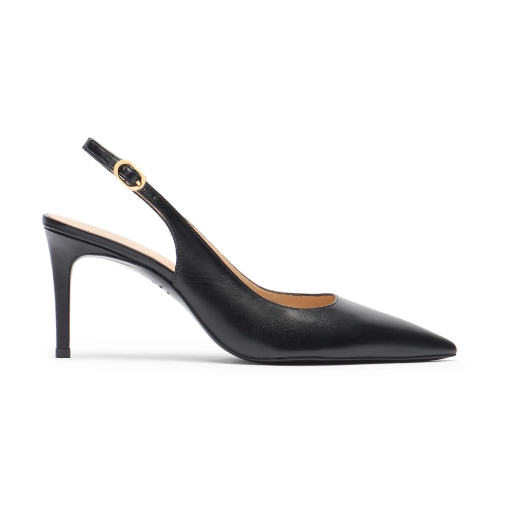 Stuart Weitzman Power Slingback 75 - Zwart