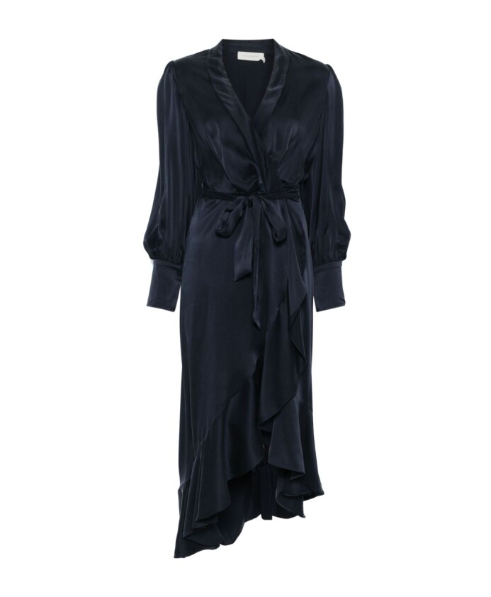 robe-midi-en-soie-croisee