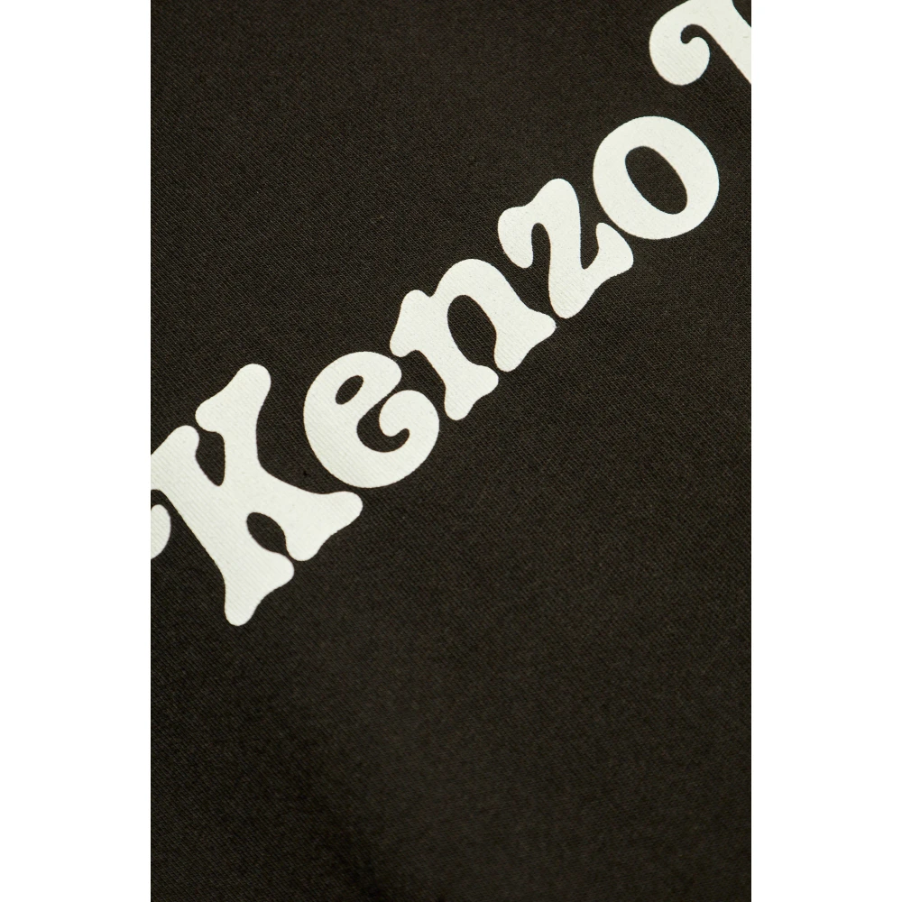 Kenzo Bedrukt T-shirt Black Heren