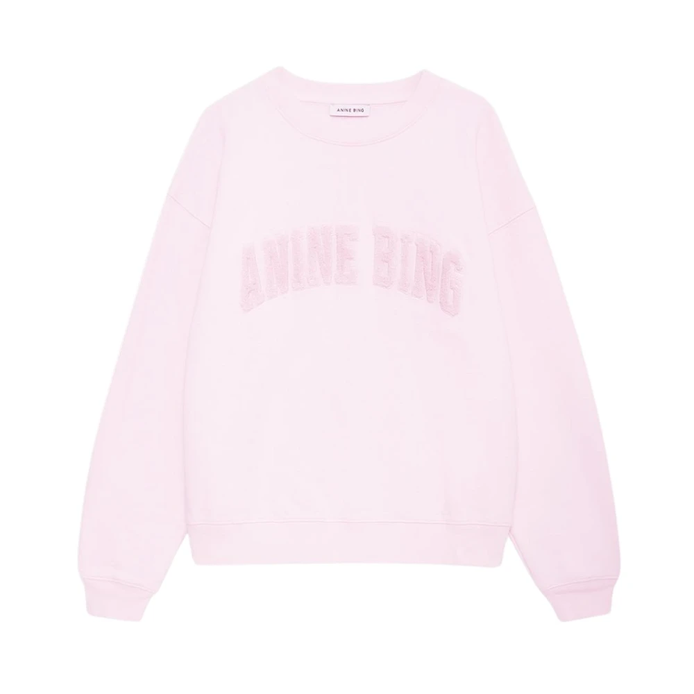 Anine Bing Women's Pink Sweatshirts, Xs, Spencer Sweatshirt