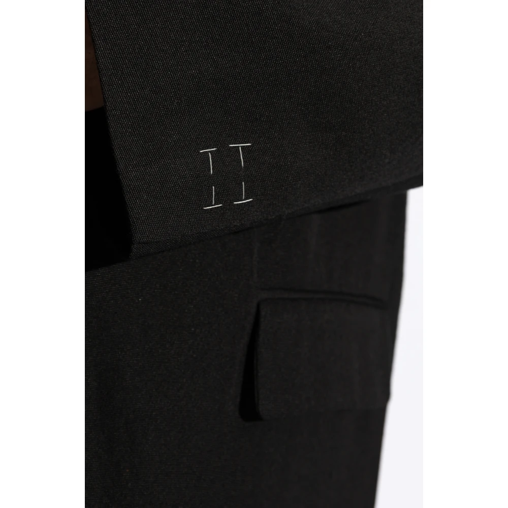 Maison Margiela Loszittende jas Black Heren