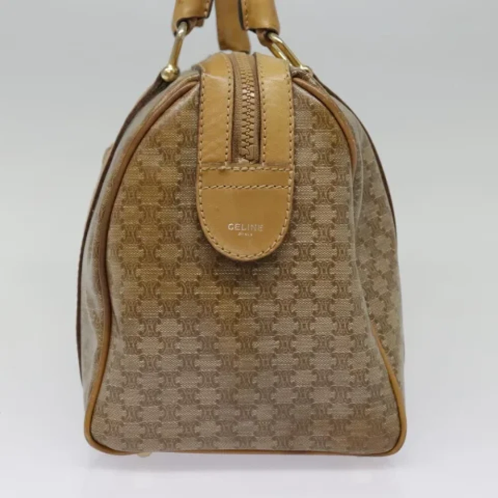 Celine Vintage Pre-owned Fabric celine-bags Beige Dames