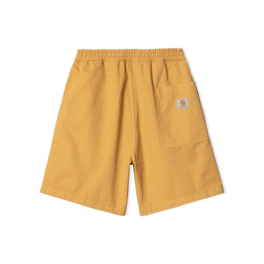 Carhartt WIP Casual Shorts Yellow Heren