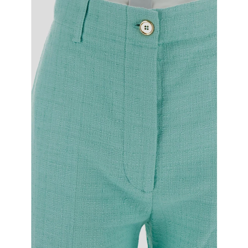Patou Wide Trousers Green Dames