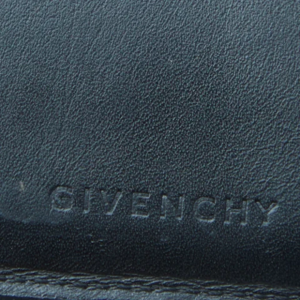 Givenchy Pre-owned Leather wallets Black Dames