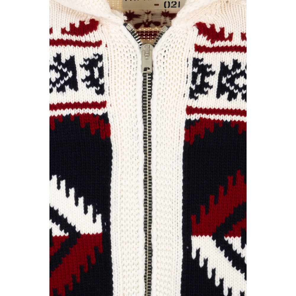 Fay MultiColour Sweater Jacket Multicolor Heren