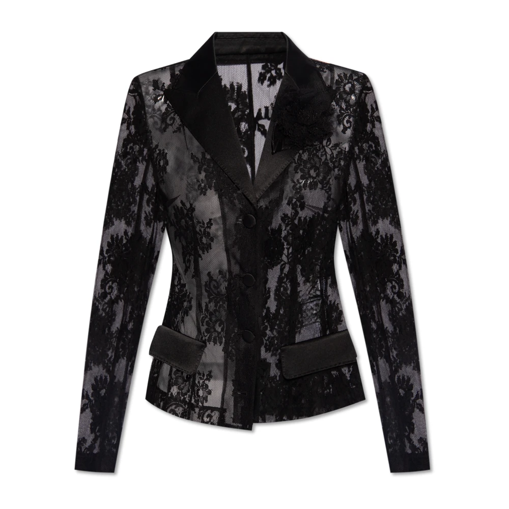 Dolce & Gabbana Kant blazer Black Dames