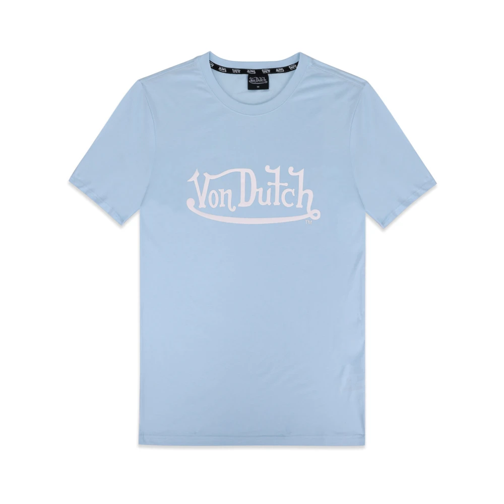 Von Dutch Comfortabel T-shirt Model Vdsb3tp002 Blue