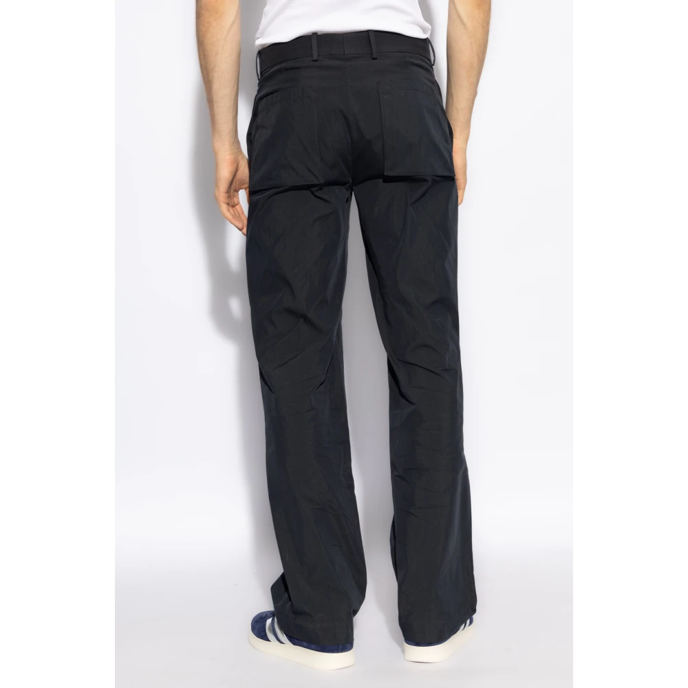 Helmut Lang Auto broek Blue Heren