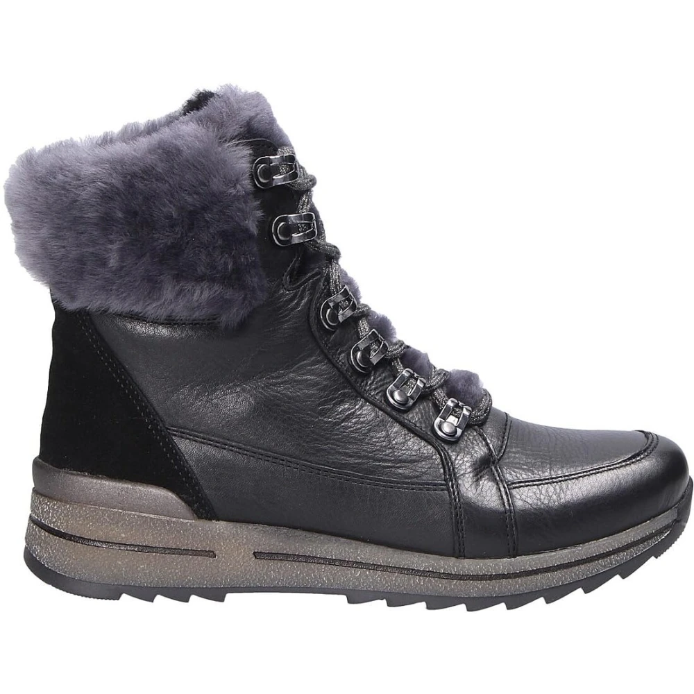 Ara Women's Black Winter Boots, 4 Uk, Elegant Ankle Boots