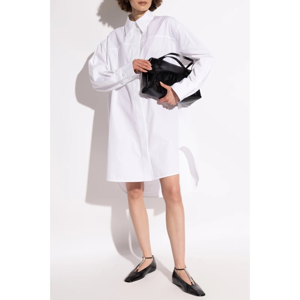 Jil Sander Overhemdjurk White Dames
