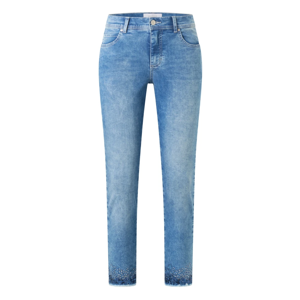 Angels Slim fit jeans met verkort model 'ORNELLA'