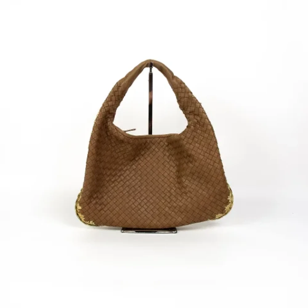 Bottega Veneta Vintage Pre-owned Leather handbags Brown Dames