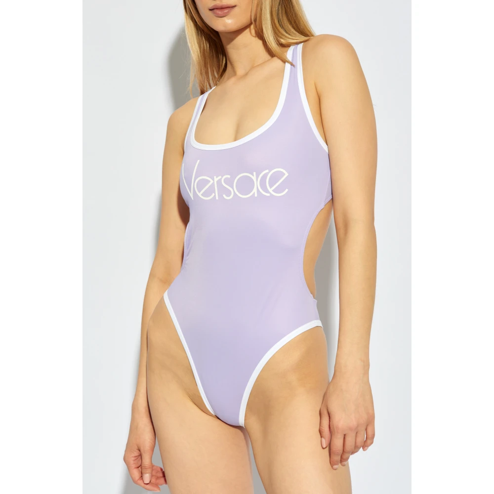 Versace Badpak Purple Dames