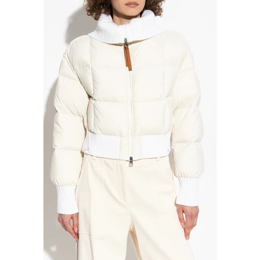 Moncler Donsjack Jadeiet Beige Dames
