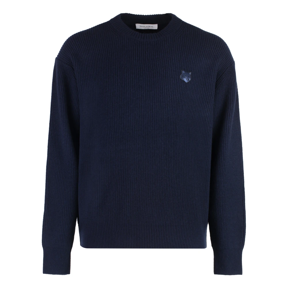 Knitwear > Round-neck Knitwear - - Maison Kitsuné - Modalova