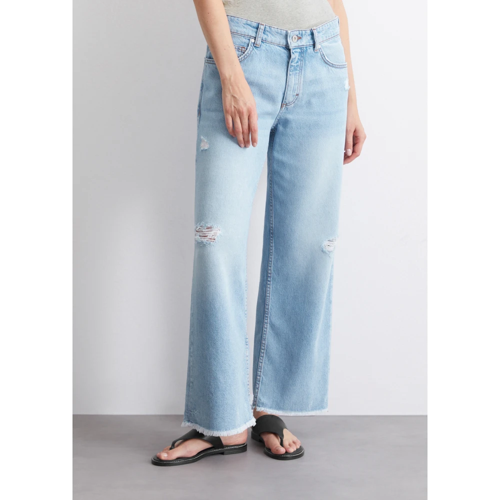 Marc O'Polo Wijde jeans Blue Dames