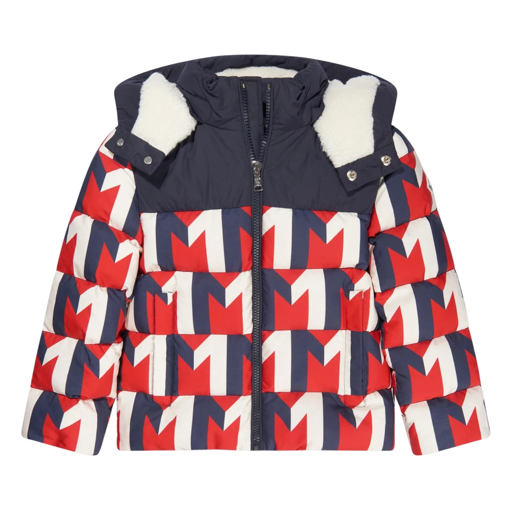 Moncler Multicolor Winter Jackets, Male, 10 Y, Down Padded Evano Jacket