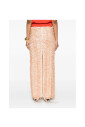 jupe-orange-clair-avec-details-a-franges