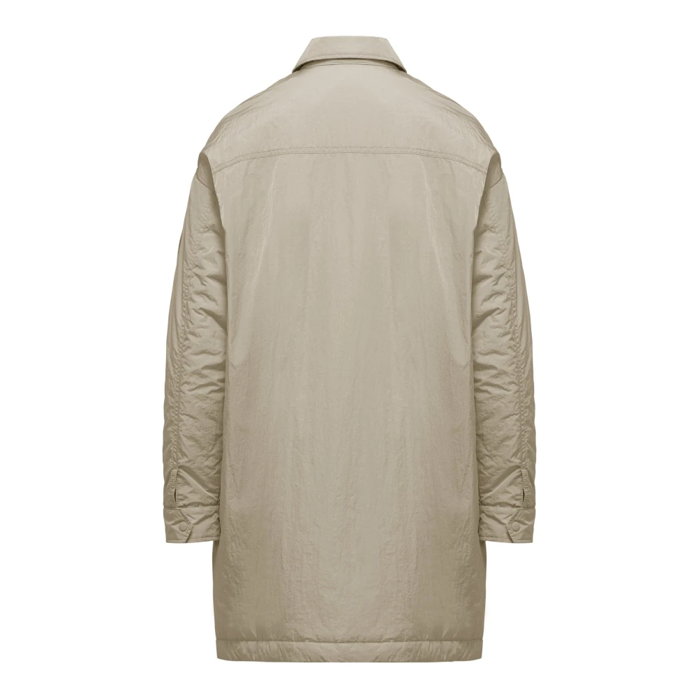 BomBoogie Regenbestendige Oversize Nylon Overshirt Gray Dames