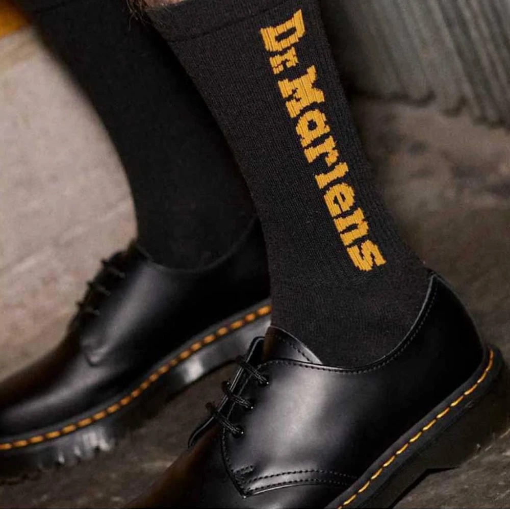 Dr. Martens Verticale Sokken Black Heren