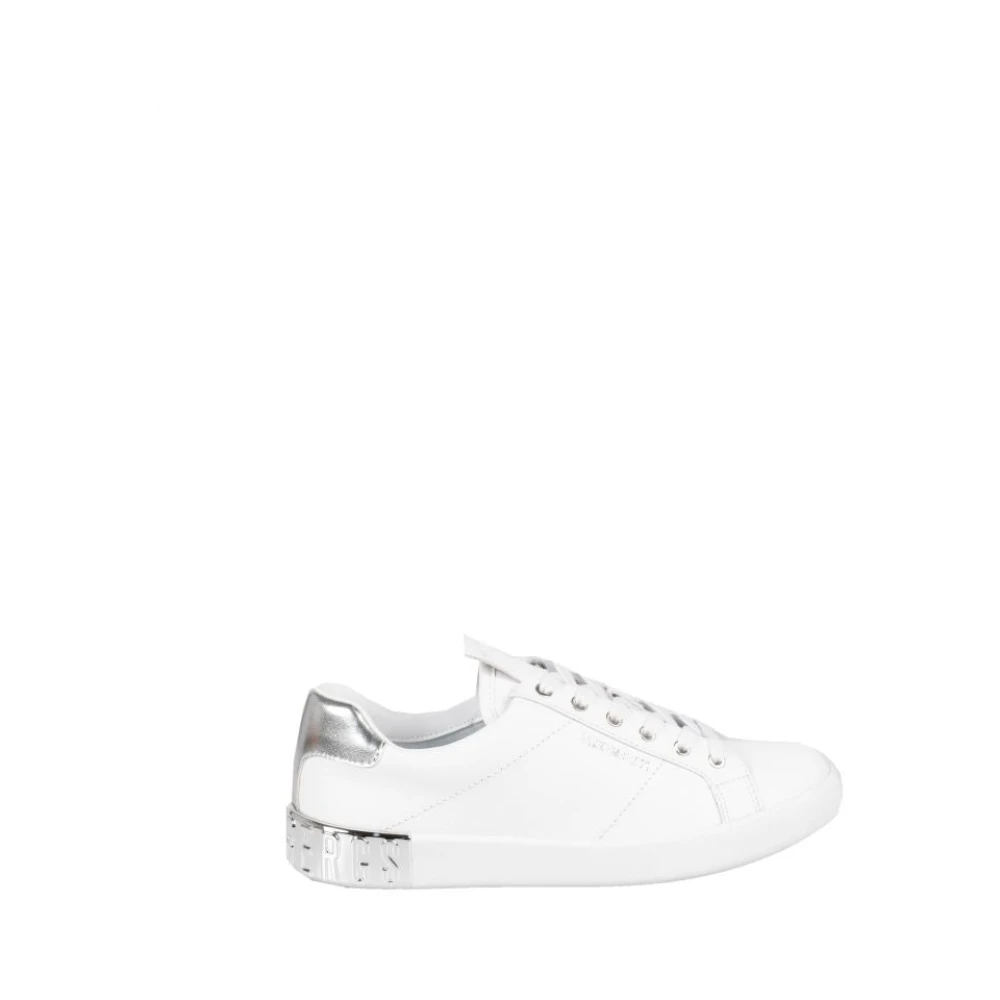 Bikkembergs Vetersneakers met logo zool Dames Schoenen Wit