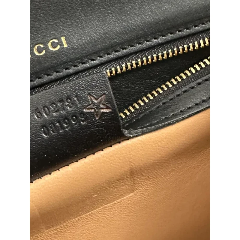 Gucci Vintage Pre-owned Fabric gucci-bags Black Dames