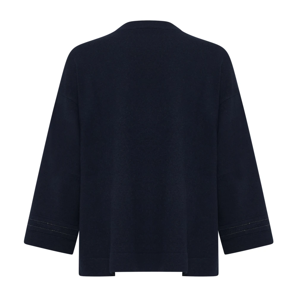 Fabiana Filippi Blauwe Sweaters voor Vrouwen Blue Dames