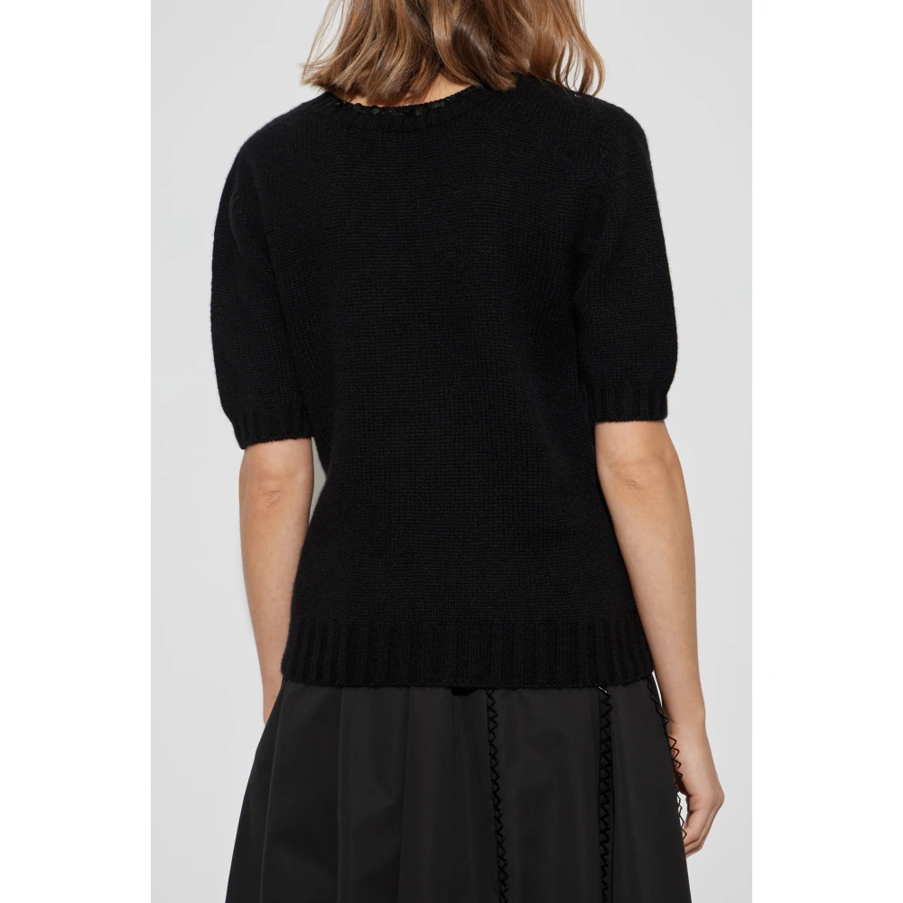 Fabiana Filippi Kasjmier trui Black Dames