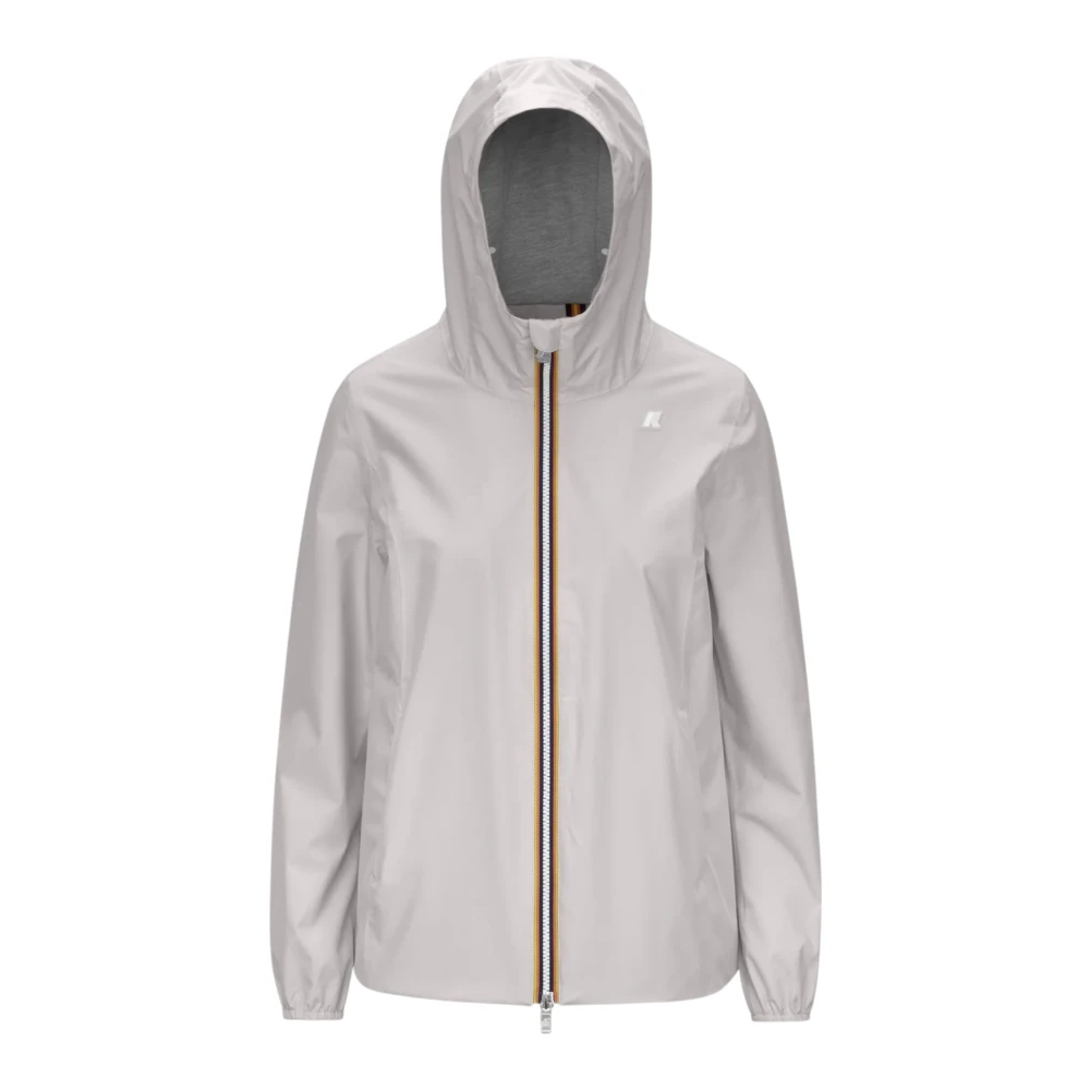 K-Way Donna Grigio - Cappotto In Jersey Di Poliestere Elasticizzato - Jackets - M
