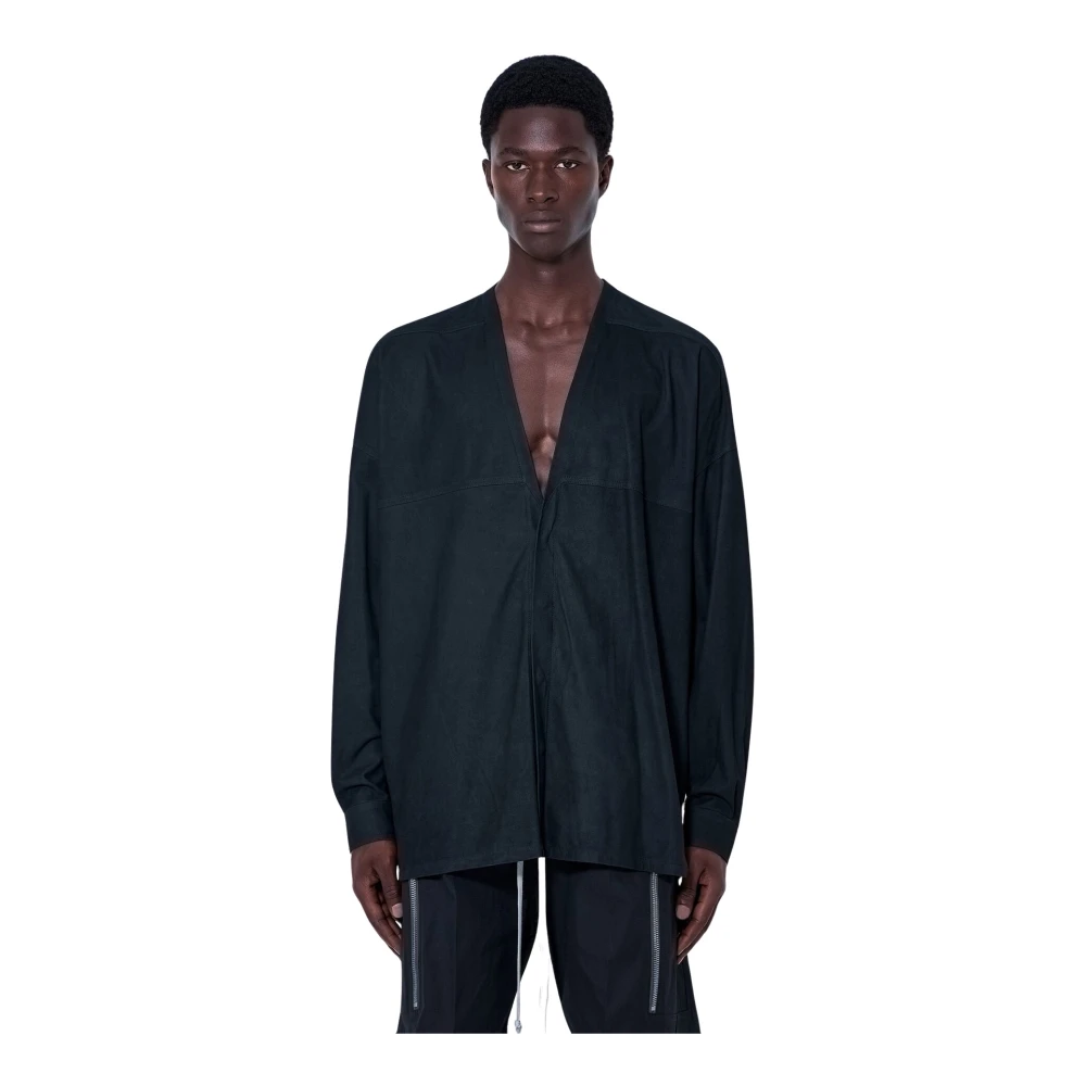 Rick Owens Uomo Nero Magliette, S, New,