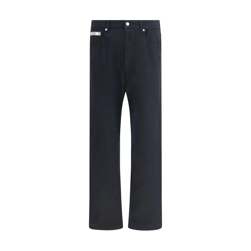 Moschino Hombre Negro Pantalones, Talla: M