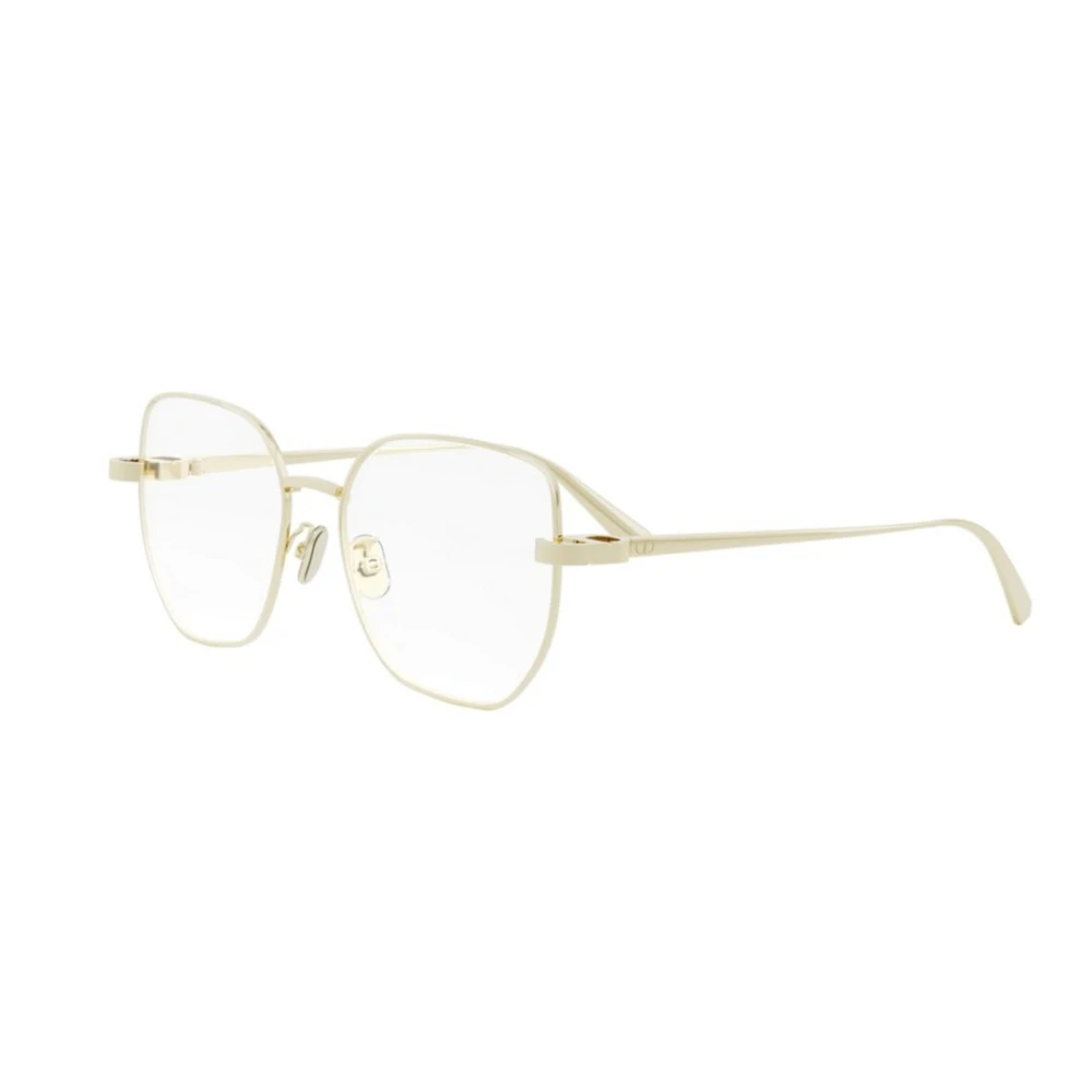 Dior Stijlvolle Zwarte Zonnebril Yellow Unisex