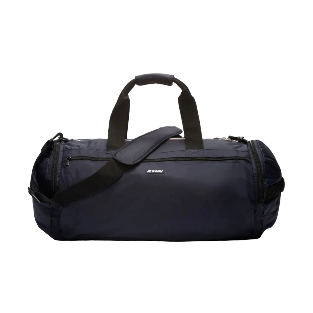K-Way Unisex Blauw Stijlvolle Strandtas