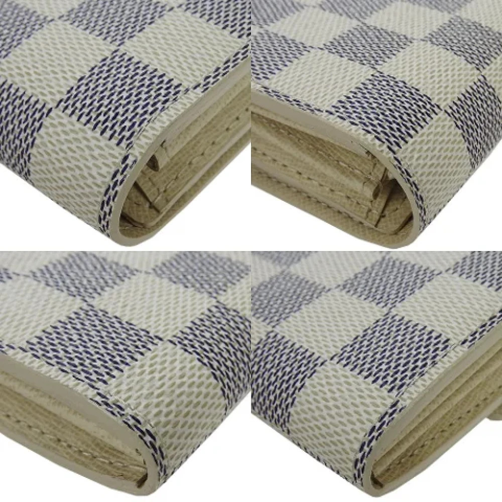 Louis Vuitton Vintage Pre-owned Canvas wallets Beige Dames