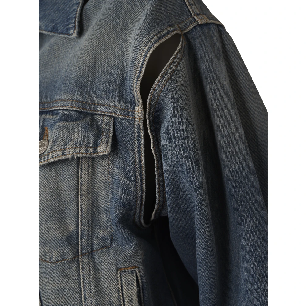 MM6 Maison Margiela Sportjas voor vrouwen Blue Dames