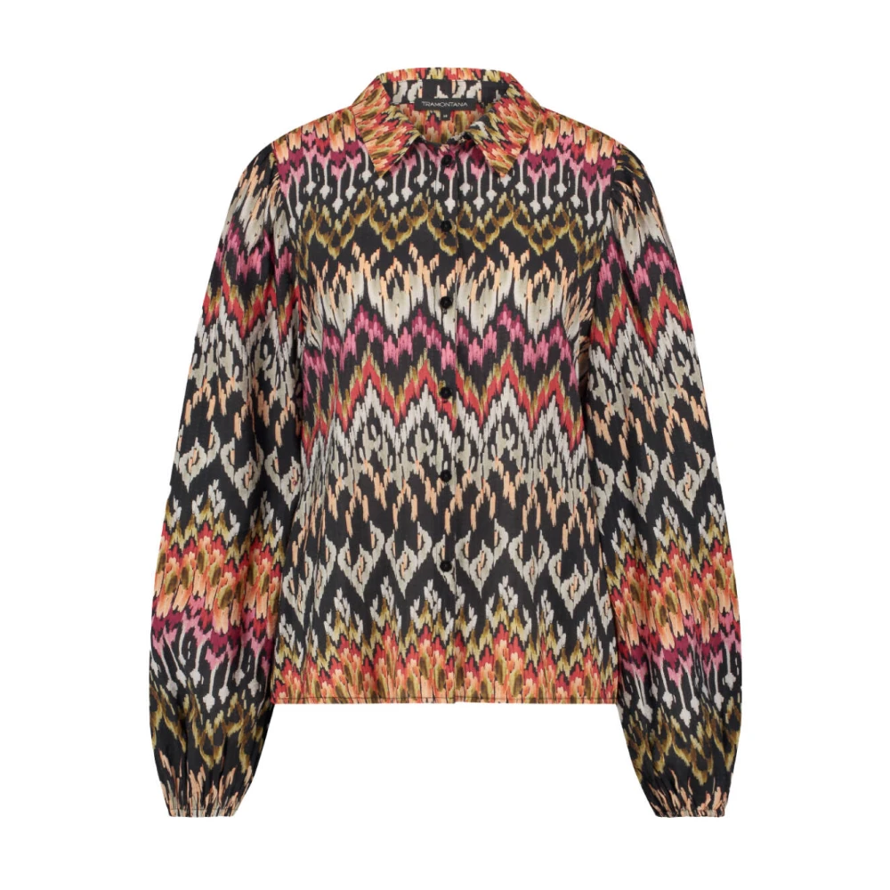 Tramontana Winter Festival Blouse Lange Mouw Multicolor Dames
