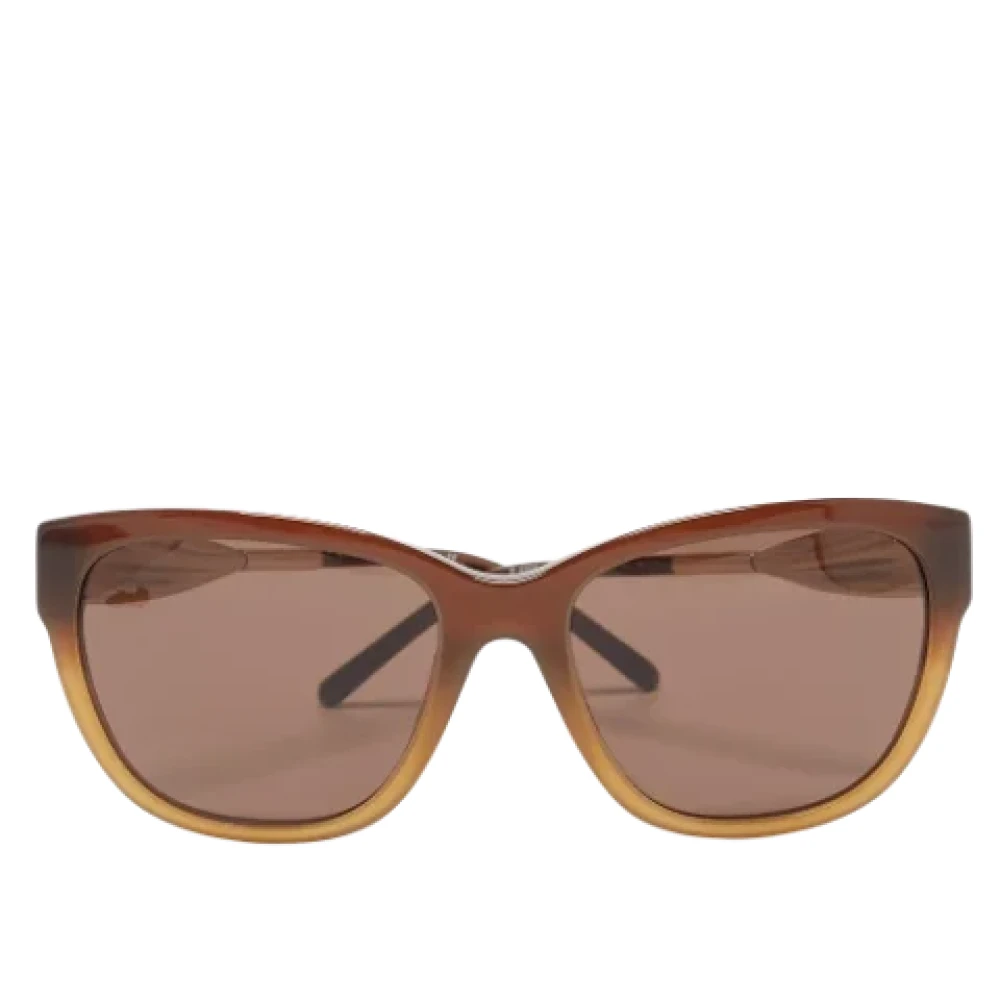 Burberry Vintage Pre-owned Acetate sunglasses Brown Unisex